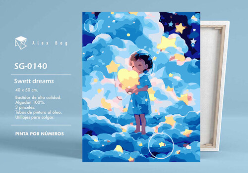 PINTAR POR NUMEROS SWEET DREAMS