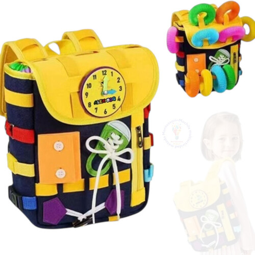 MOCHILA DIDACTICA CENTRO DE ACTIVIDADES 27X21CM