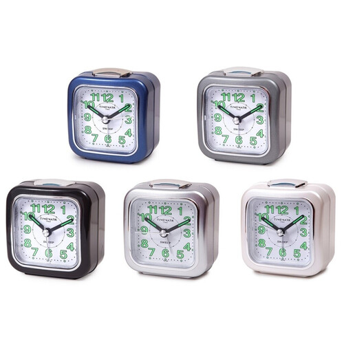 DESPERTADOR MESITA SILEN, BEEP, SNOOZE COLORES SURTIDOS