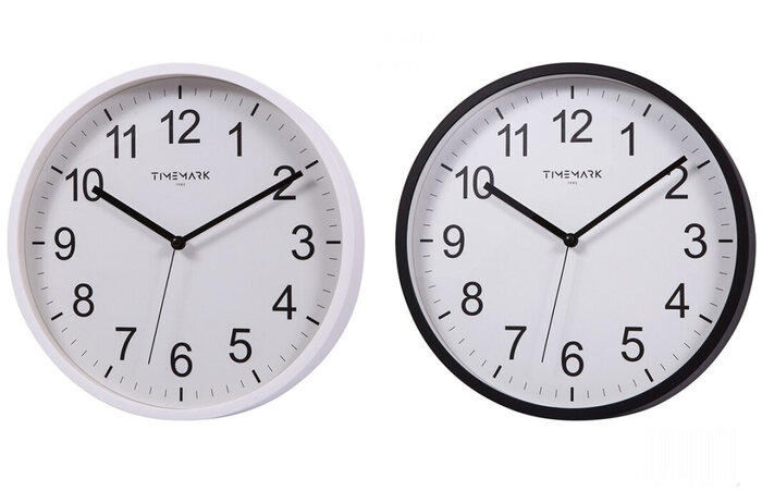 RELOJ DE PARED 30X30CM TIMEMARK ( SILENCIOSO )