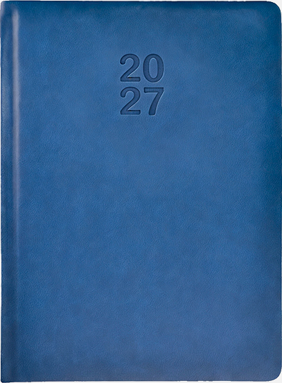AGENDA A�O 2027 A5 DP KALIPO CUBIERTA RIGIDA ACOL. AZUL