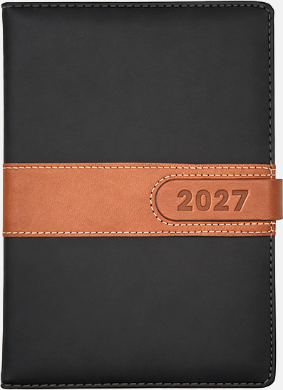 AGENDA A�O 2027 DP TOKIO CUBIERTA RIGIDA C/CIERRE NEGRO