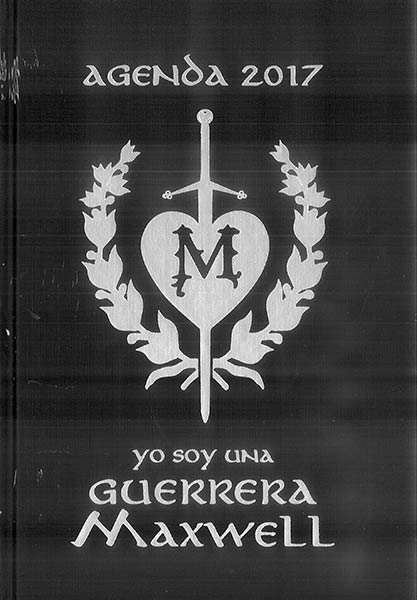 AGENDA 2017 LAS GUERRERAS MAXWELL