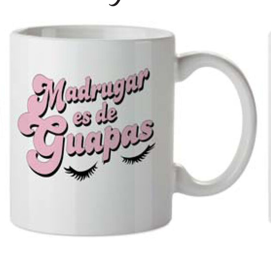 TAZA LA VECINA RUBIA DESAYUNAR Y VOLVERSE A LA CAMA