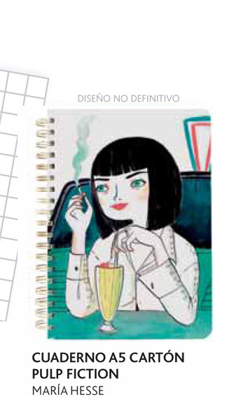 BLOCK A5 MARIA HESSE 5X5 80H TAPA DURA