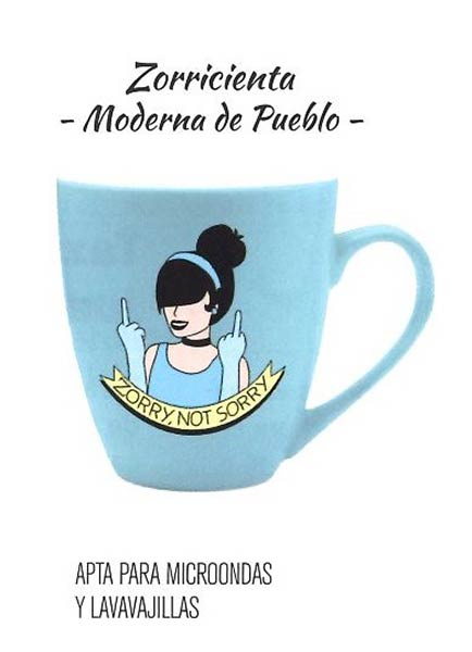TAZA ZORRICIENTA MODERNA DE PUEBLO