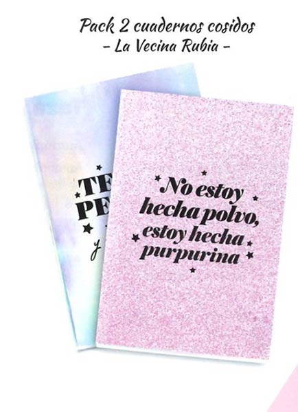 PACK 2 LIBRETAS LA VECINA RUBIA T.BLANDA