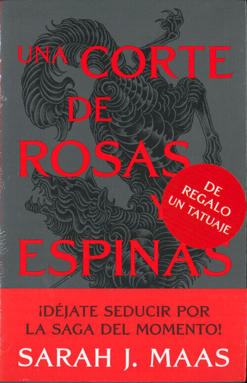 PACK UNA CORTE DE ROSAS Y ESPINAS 1 + TATUAJE