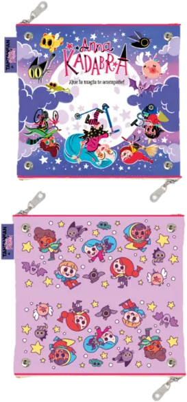 ESTUCHE REVERSIBLE ANNA KADABRA