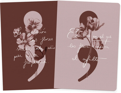 PACK 2 CUADERNOS COSIDOS SARA BUHO
