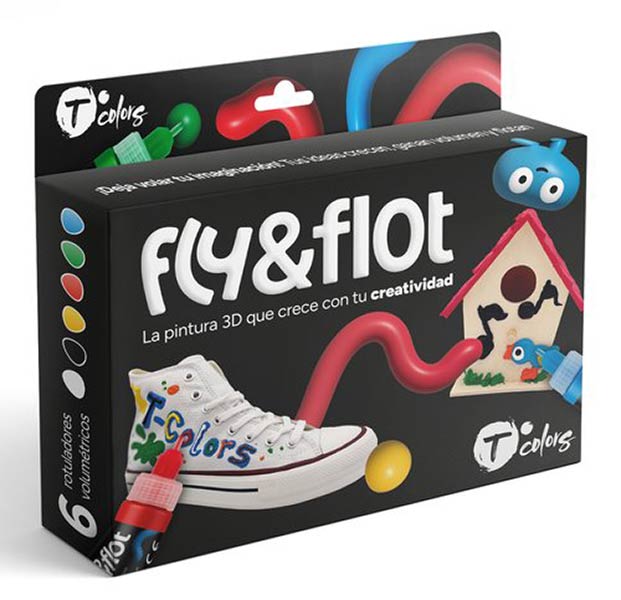 ROTU 3D FLY&FLOT 25ML SURTIDO 6U CAJA
