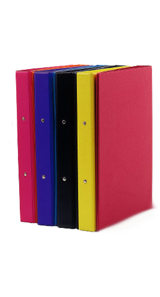 CARPETA 2A 25MM FOLIO PVC COLORES-(ESCOLAR)