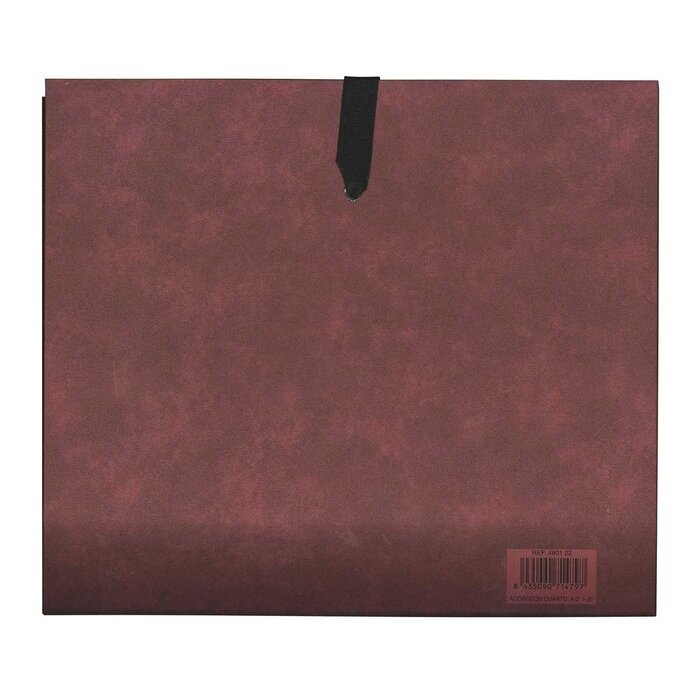 CARPETA FUELLE AZ CUARTO CARTON CIERRE LAZO SURTIDAS