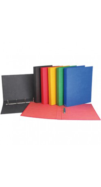 CARPETA 4A 25MM FOLIO CARTON FORRADO COLORES (ITALIA)