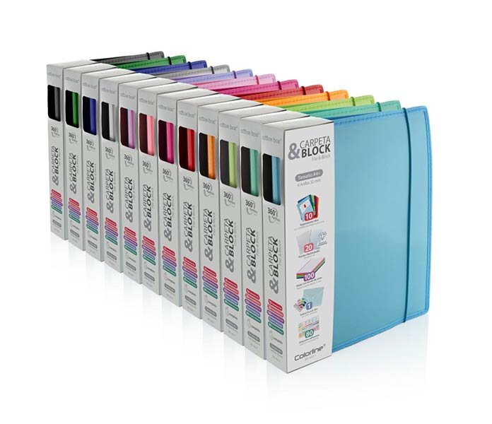 CARPEBLOCK A4+ COLORLINE + ACCESORIOS