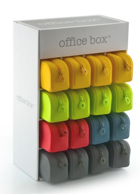 PORTATODO RECTANGULAR SILICONA VITAL COLORS SURT.- 16U EXP