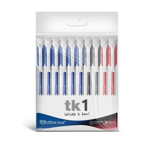 BLISTER 10 BOLI TK1 SURTIDOS TRIANGULAR SOFT TOUCH SEMI GEL