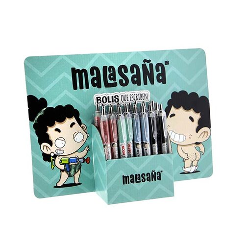 BOLI MALASAA FRASES SURTIDAS -24U EXP. (4 DISEOS X 6U)