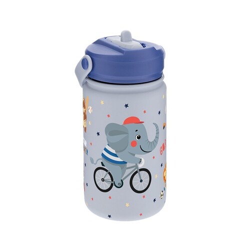 BOTELLA TERMICA 330ML C/ ADAPTADOR INFANTIL ELEFANTE