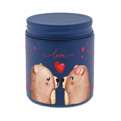 VELA AROMATICA DARK BLUE BE MY BEAR AROMA SANDIA