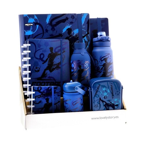 EXPOSITOR SURTIDO MINI GOAL TIME AZUL OSCURO