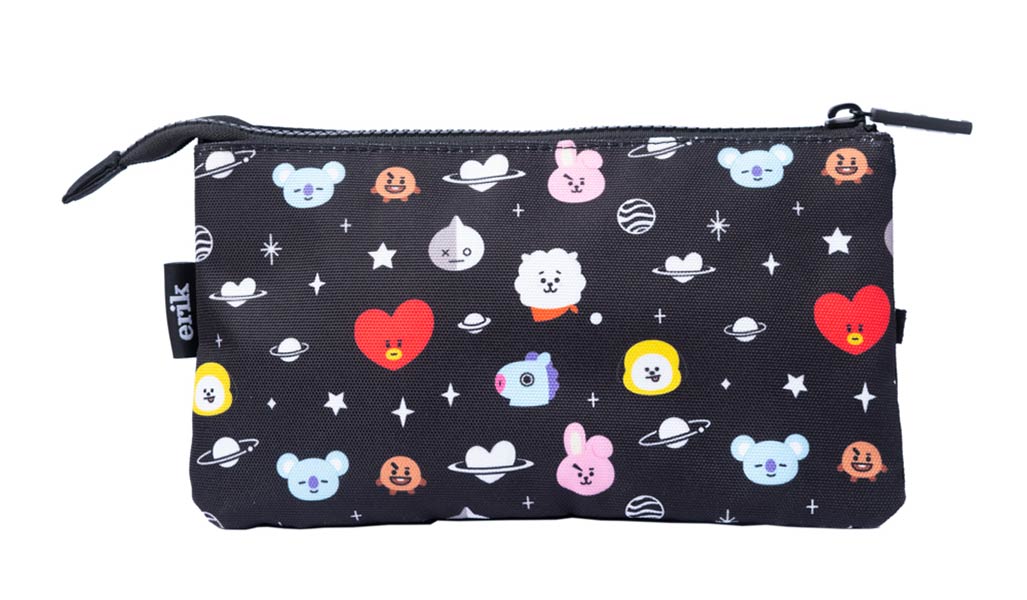 PORTATODO TRIPLE BT21 COOL COLLECTION