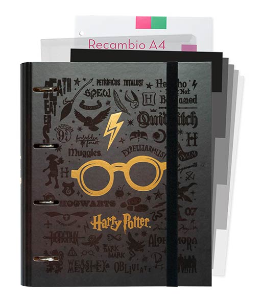 CARPEBLOCK 4A 35 MM C/GOMA + RECAMBIO 100H HARRY POTTER