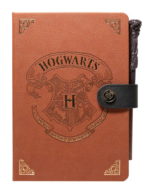 LIBRETA A5 CON BOLIGRAFO BARITA HARRY POTTER