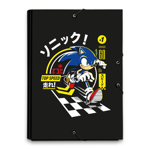 CARPETA GOMAS / SOLAPAS PREMIUM SONIC