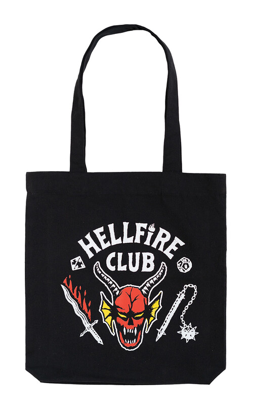 BOLSO TOTE BAG STRANGER THINGS HELLFIRE CLUB