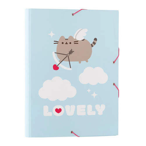 CARPETA GOMAS / SOLAPAS PUSHEEN PURRFECT LOVE COLLECTION