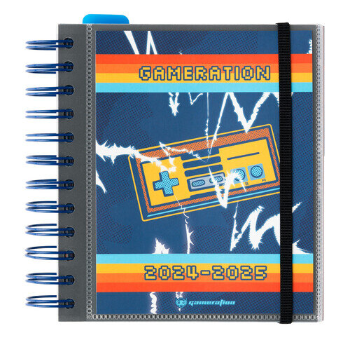 AGENDA ESCOLAR A6 DP 24-25 11 MESES WIRE-O GAMERATION