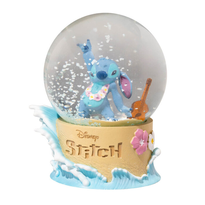 BOLA NIEVE DISNEY STITCH 11X9X8 CM