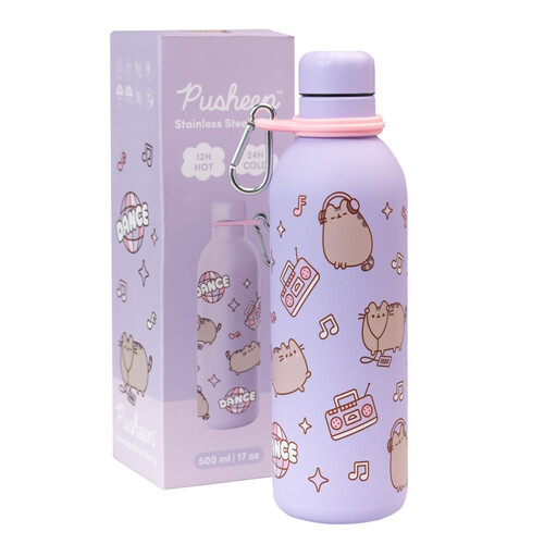 BOTELLA ACERO INOX 500ML HOT&COLD PUSHEEN MOMENTS