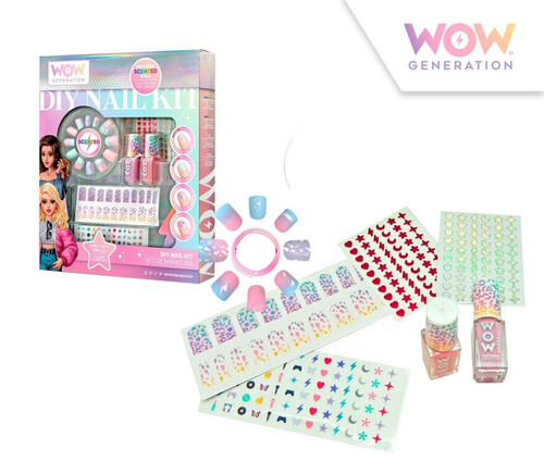 SET MANICURA CON U�AS PERFUMADAS WOW GENERATION
