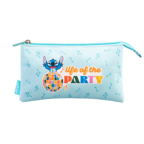 PORTATODO TRIPLE DISNEY STITCH WAVES
