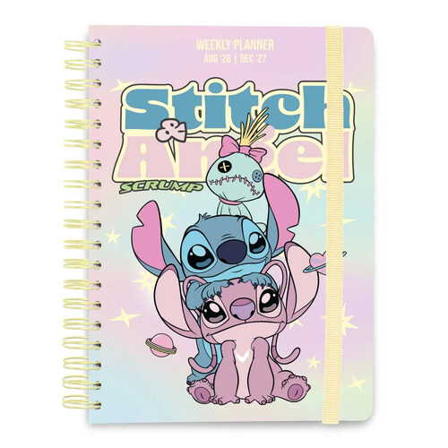 AGENDA ESCOLAR 26-27 A5 SV STITCH Y ANGEL DISNEY