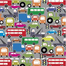 BOBINA 62 CM INFANTIL VEHICULOS COLORES SURTIDOS