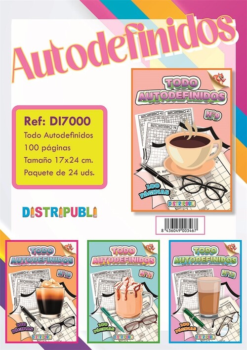 TODO AUTODEFINIDOS 100 PAGINAS 4 TITULOS SURTIDOS