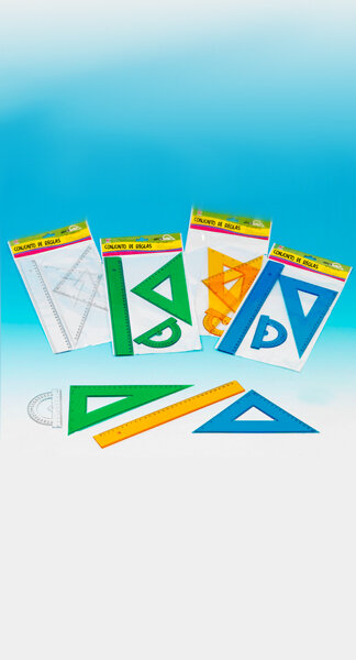 JUEGO REGLAS COLORES SURTIDOS