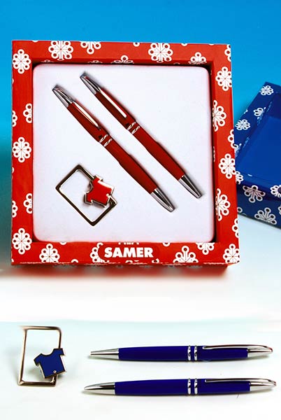 JUEGO BOLI/PORTAMINAS/LLAVERO CAMISETA ROJO