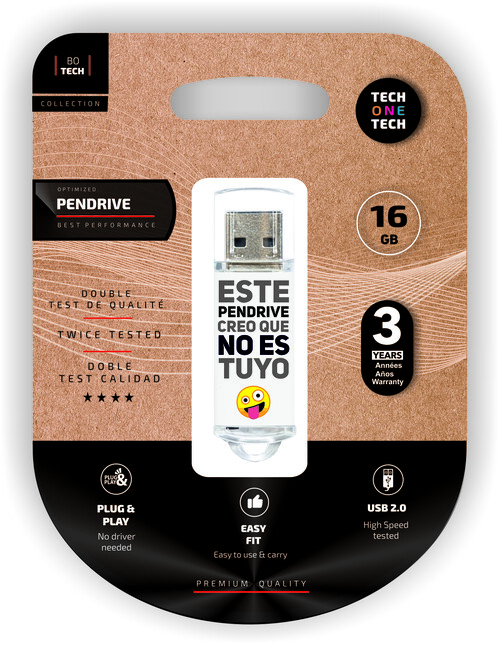 USB 16 GB NO ES TUYO TECHONETECH