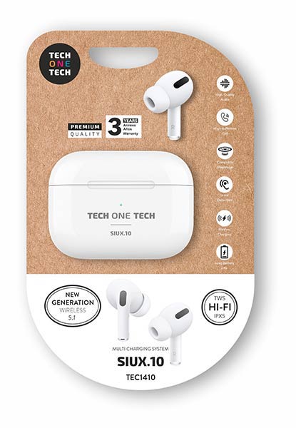 AURICULARES INALAMBRICOS SIUX.10 BLANCO