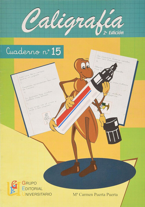 CALIGRAFIA N.15 CUADRICULA