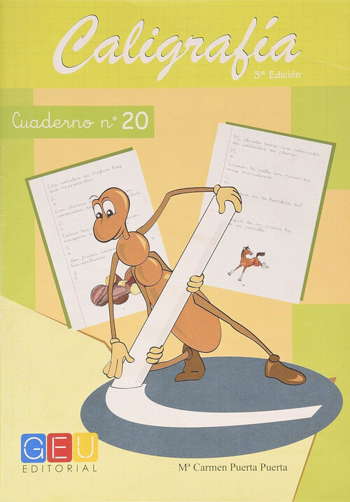 CALIGRAFIA N.20 CUADRICULA