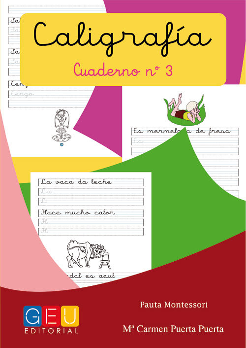 CALIGRAFIA 3-PAUTA MONTESSORI