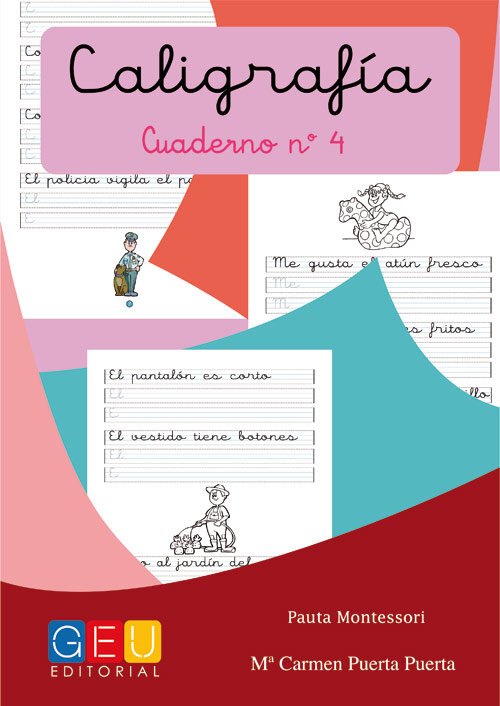 CALIGRAFIA 4-PAUTA MONTESSORI