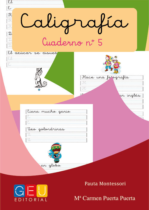 CALIGRAFIA 5-PAUTA MONTESSORI