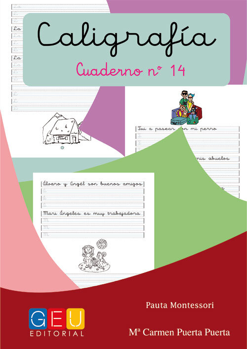 CALIGRAFIA 14-PAUTA MONTESSORI