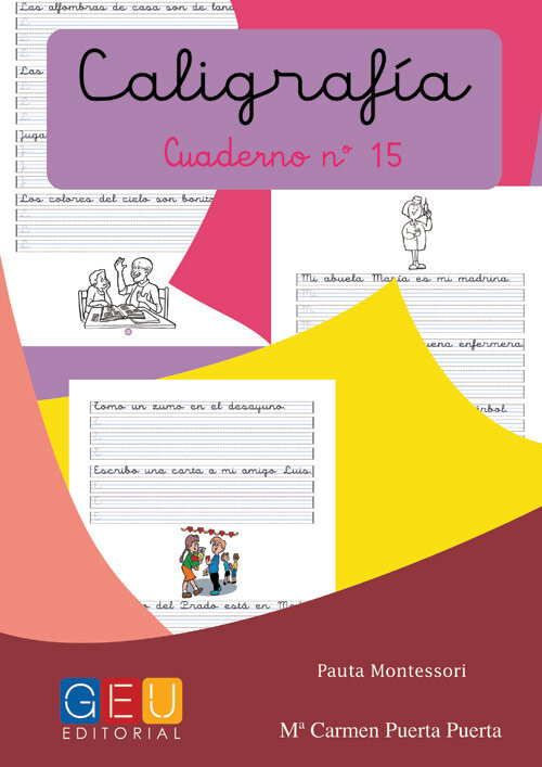 CALIGRAFIA 15-PAUTA MONTESSORI